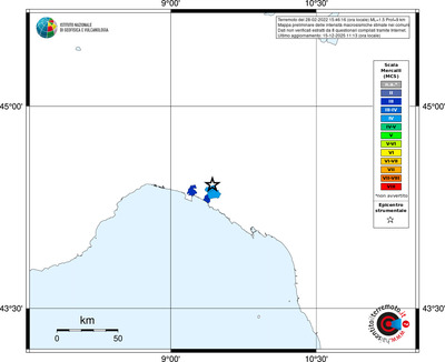 Mappa MCS - territori comuni