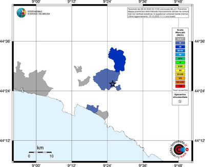 Mappa MCS - territori comuni