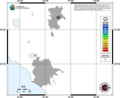 Mappa MCS - territori comuni