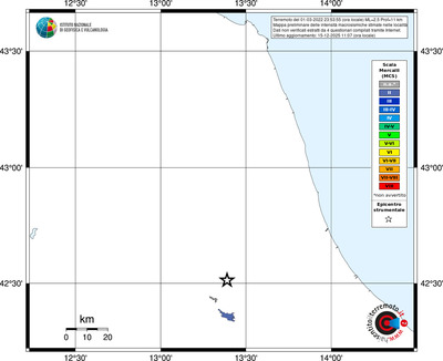 Mappa MCS - territori località