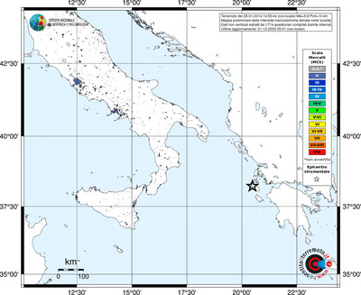 Mappa MCS - territori località