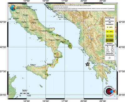 Mappa comuni con almeno 3 questionari