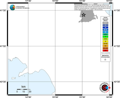 Mappa MCS - territori comuni