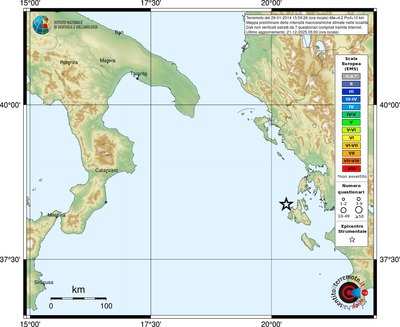Mappa EMS - località