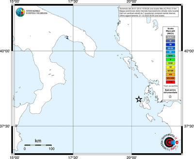 Mappa MCS - territori località