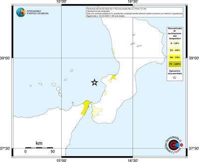 Mappa territorio comunale con almeno 3 questionari