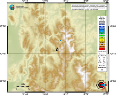 Mappa MCS - località