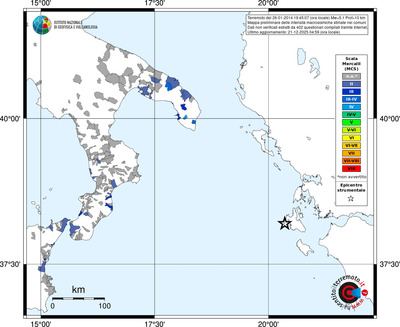 Mappa MCS - territori comuni