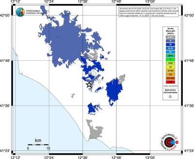 Mappa MCS - territori località