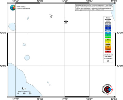 Mappa EMS - territori località