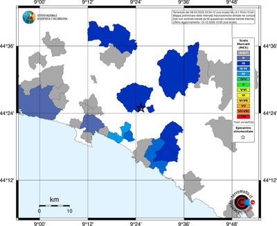 Mappa MCS - territori comuni