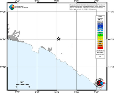 Mappa MCS - territori località