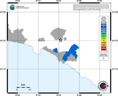 Mappa MCS - territori comuni