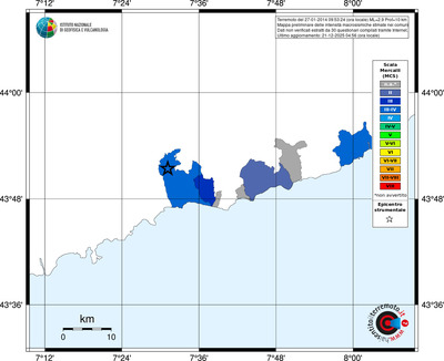 Mappa MCS - territori comuni