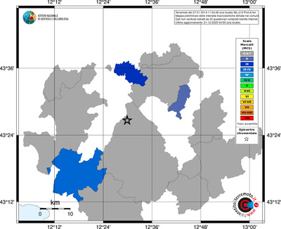 Mappa MCS - territori comuni