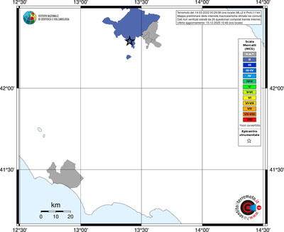 Mappa MCS - territori comuni