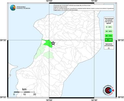 Mappa territorio comunale con almeno 3 questionari