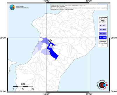 Mappa territorio comunale con almeno 3 questionari