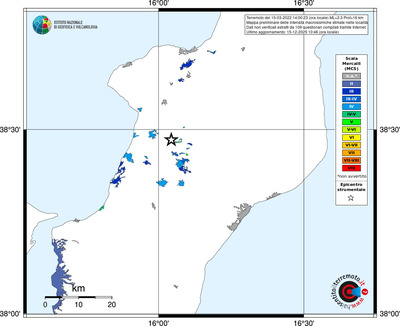 Mappa MCS - territori località