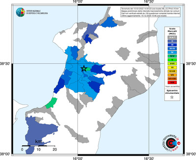Mappa MCS - territori comuni