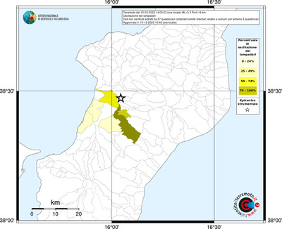 Mappa territorio comunale con almeno 3 questionari