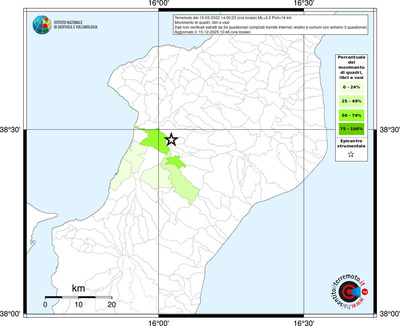Mappa territorio comunale con almeno 3 questionari
