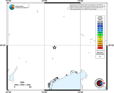 Mappa MCS - territori località