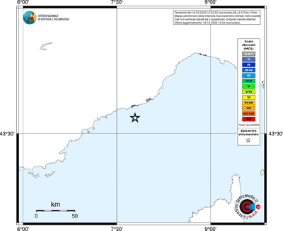 Mappa MCS - territori località