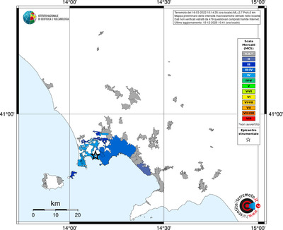 Mappa MCS - territori località