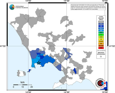 Mappa MCS - territori comuni