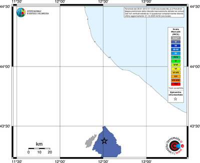 Mappa MCS - territori comuni