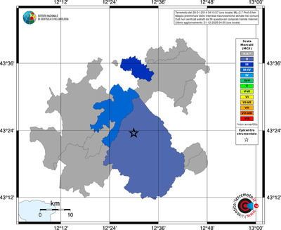 Mappa MCS - territori comuni
