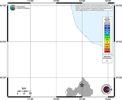 Mappa MCS - territori comuni