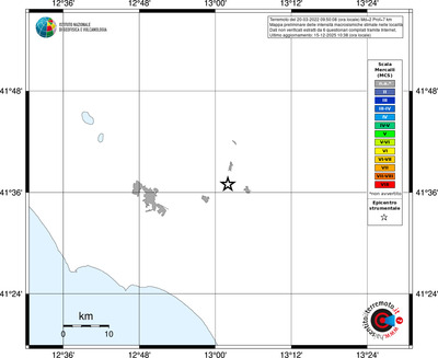 Mappa MCS - territori località