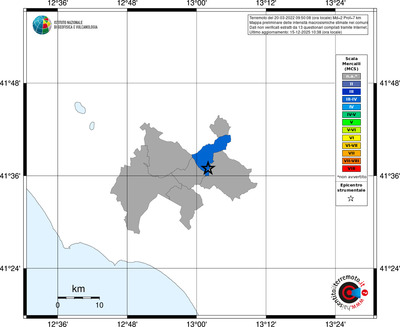 Mappa MCS - territori comuni