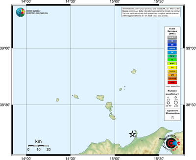 Mappa EMS - comuni