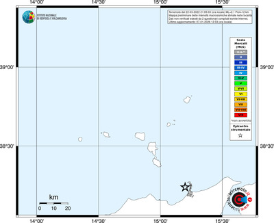 Mappa MCS - territori località
