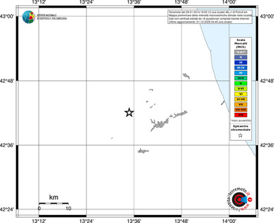 Mappa MCS - territori località