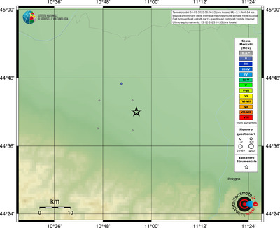 Mappa MCS - località