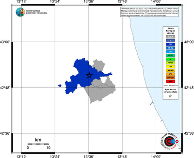 Mappa EMS - territori comuni