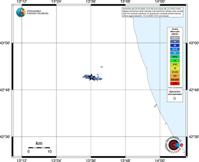 Mappa MCS - territori località
