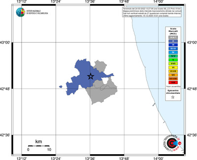 Mappa MCS - territori comuni