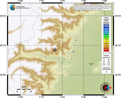 Mappa EMS - località