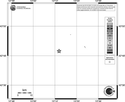 Mappa EMS - territori località