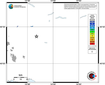 Mappa MCS - territori località