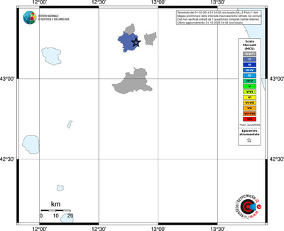 Mappa MCS - territori comuni