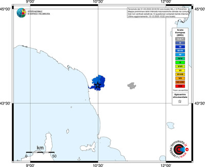 Mappa EMS - territori comuni