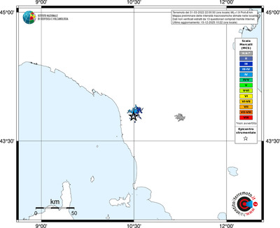 Mappa MCS - territori località