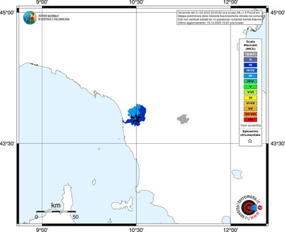 Mappa MCS - territori comuni