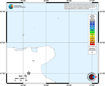 Mappa MCS - territori località